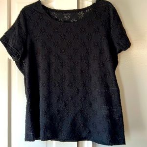 Pretty black ladies blouse!